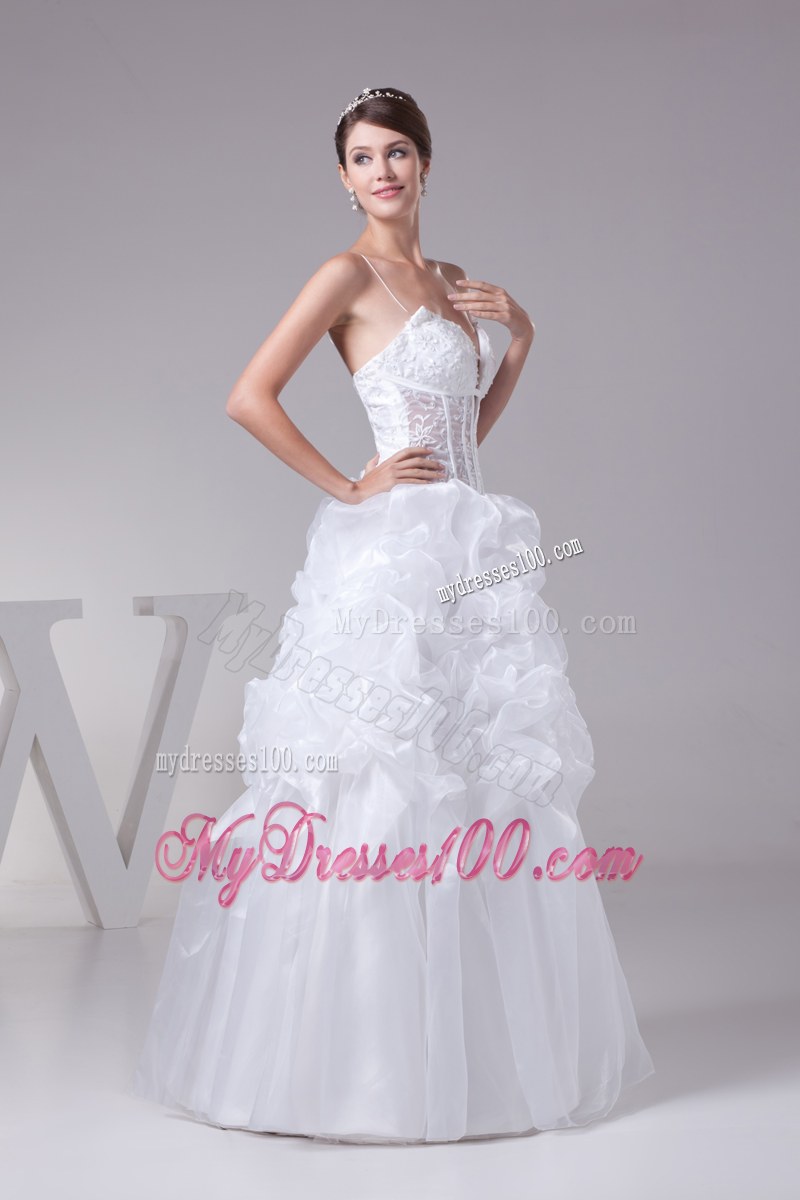 Ball Gown Sweetheart Bridal Gown with Pick-ups and Transparent Bodice