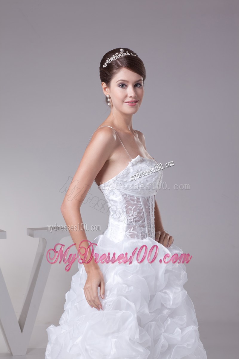 Ball Gown Sweetheart Bridal Gown with Pick-ups and Transparent Bodice