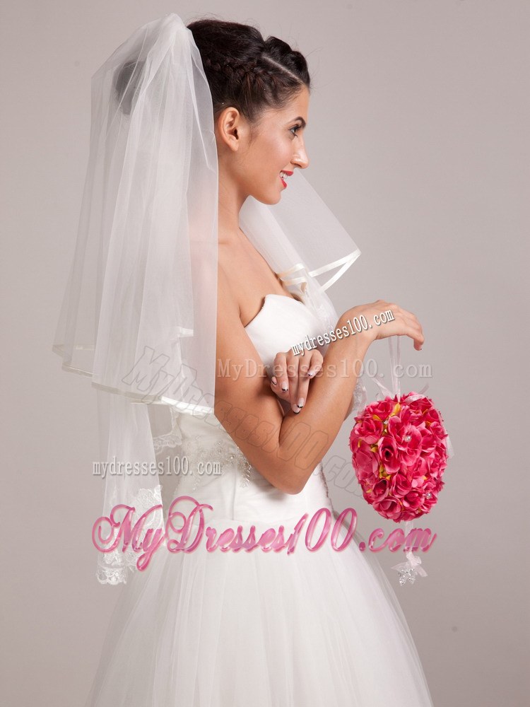 Chic Red Wedding Bridal Bouquet With Pearl