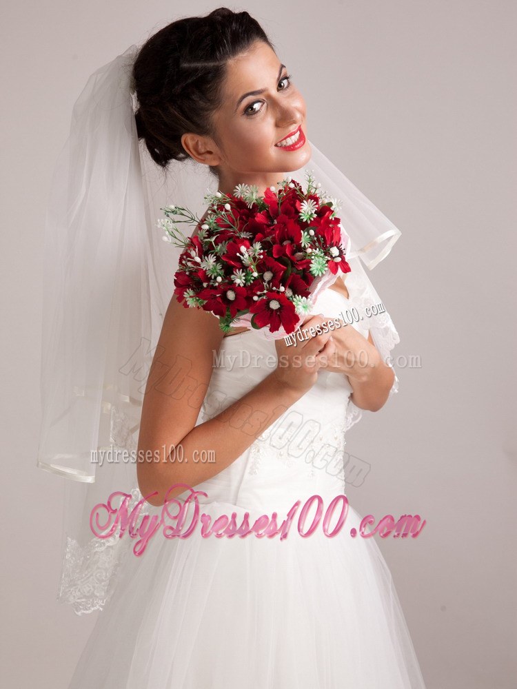 Fresh Hand-tied Wedding Bouquet For Bride