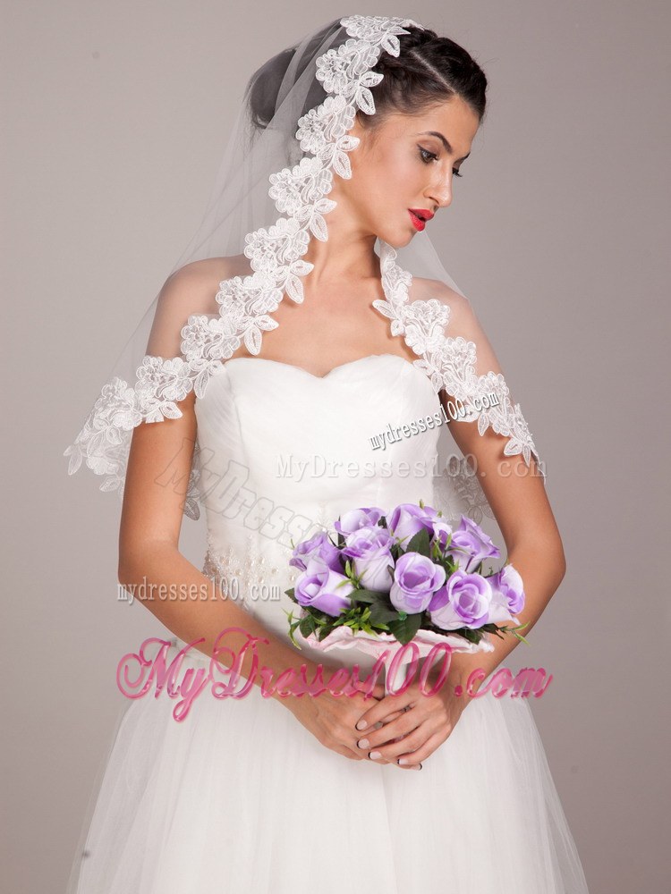 Pretty Lavender Rose Hand-tied Wedding Bridal Bouquet