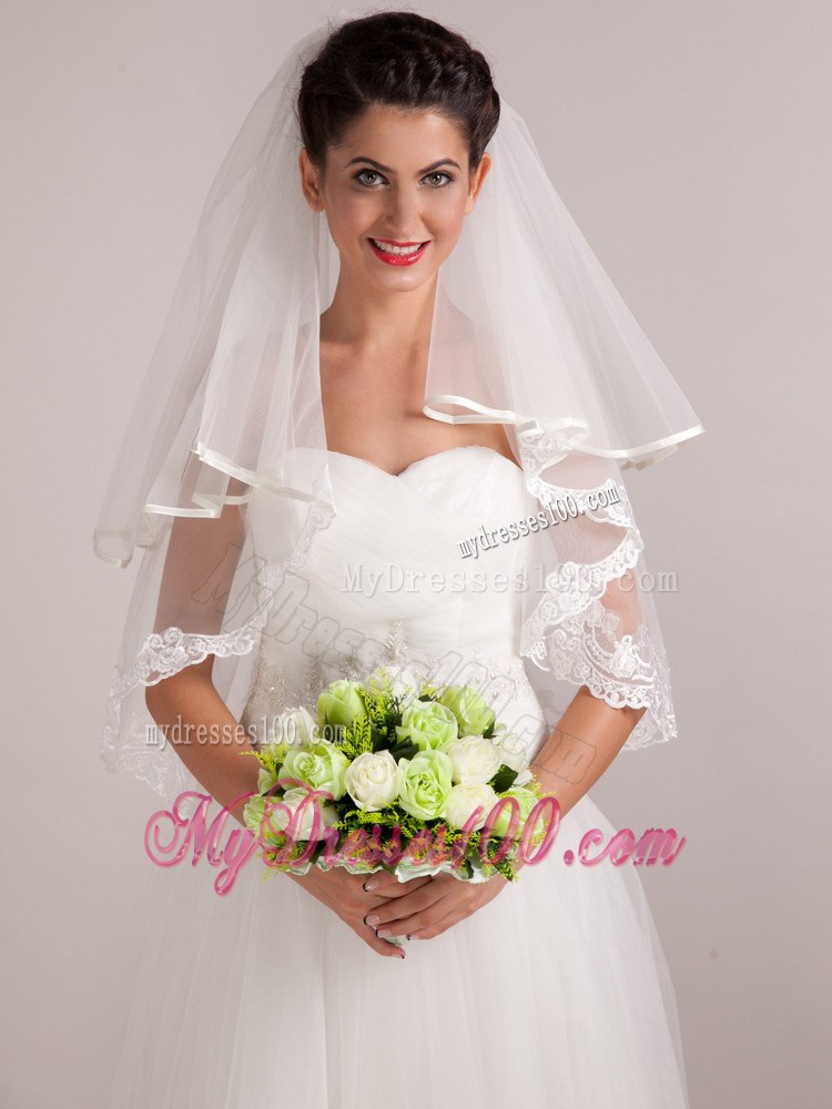 Pure Green/ White Round Shape Wedding Bouquet For Bride