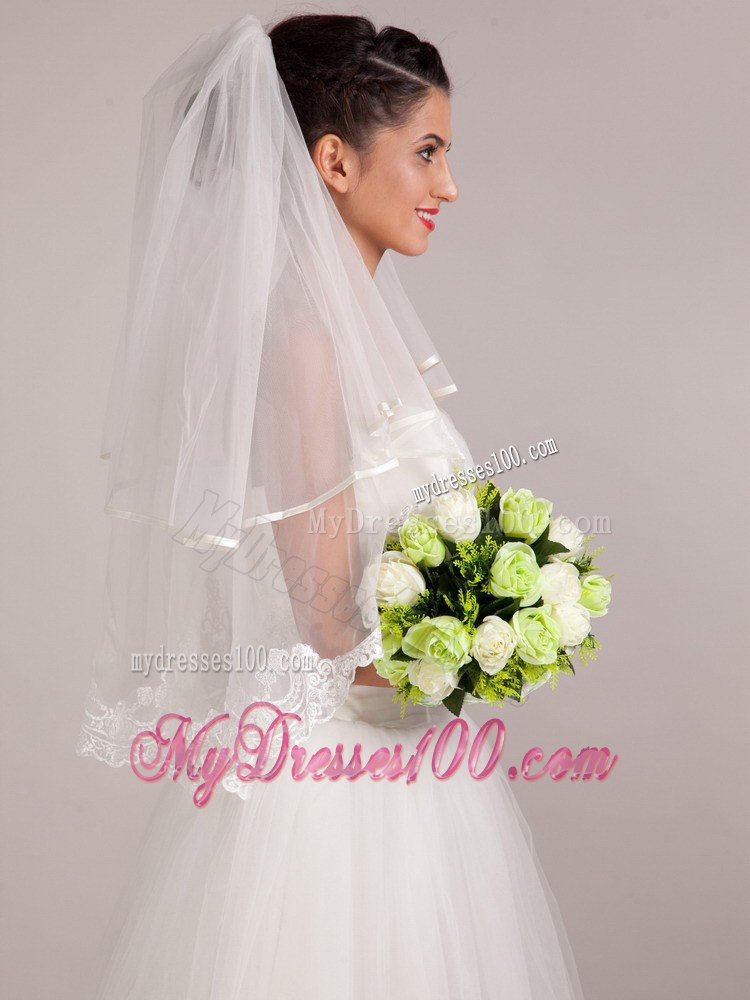 Pure Green/ White Round Shape Wedding Bouquet For Bride