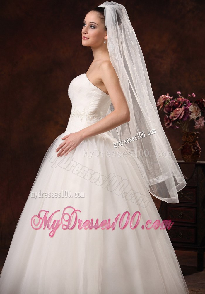Beautiful Organza Bridal Veil For Wedding