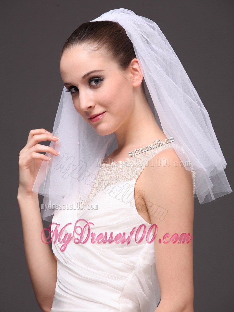 Royal Discount Tulle Bridal Veil For Wedding