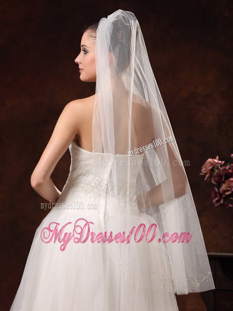 Tulle Discout Bridal Veil For Wedding