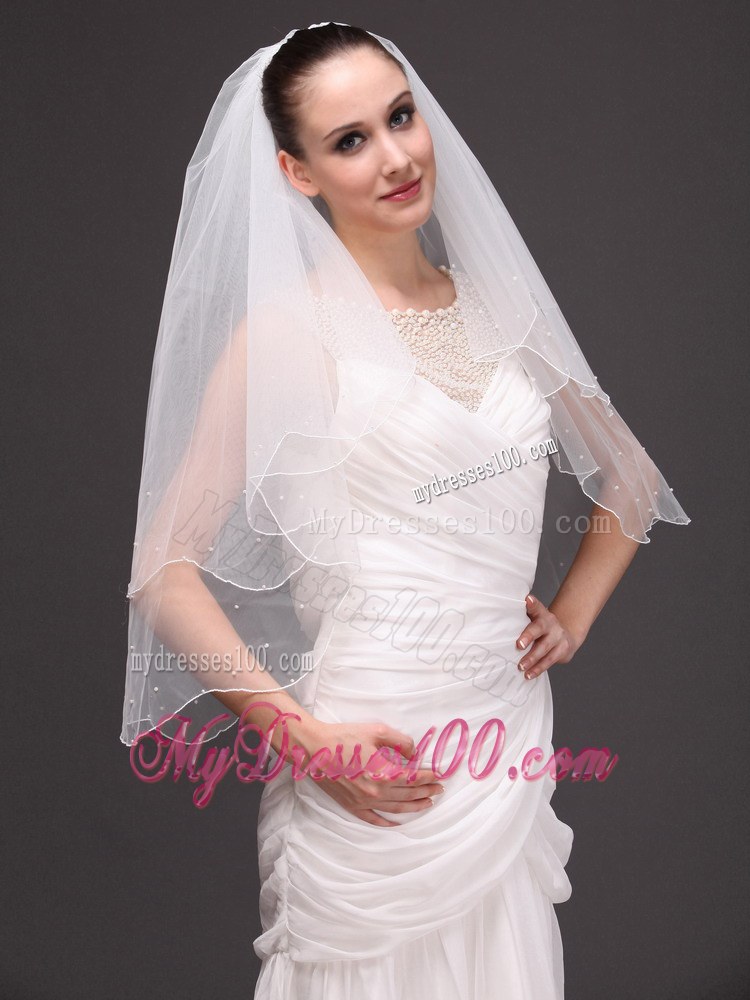 Two-tier Organza Graceful Wedding Veil