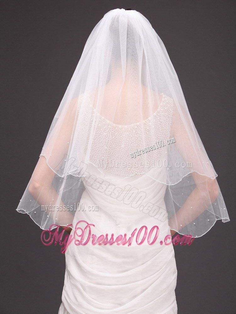 Two-tier Organza Graceful Wedding Veil