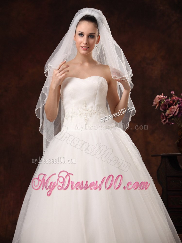 Two-tier Tulle Graceful Wedding Veil