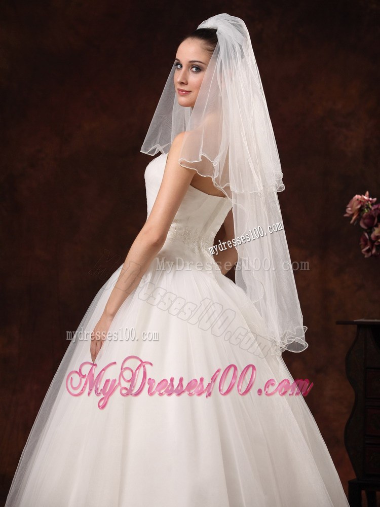 Two-tier Tulle Graceful Wedding Veil