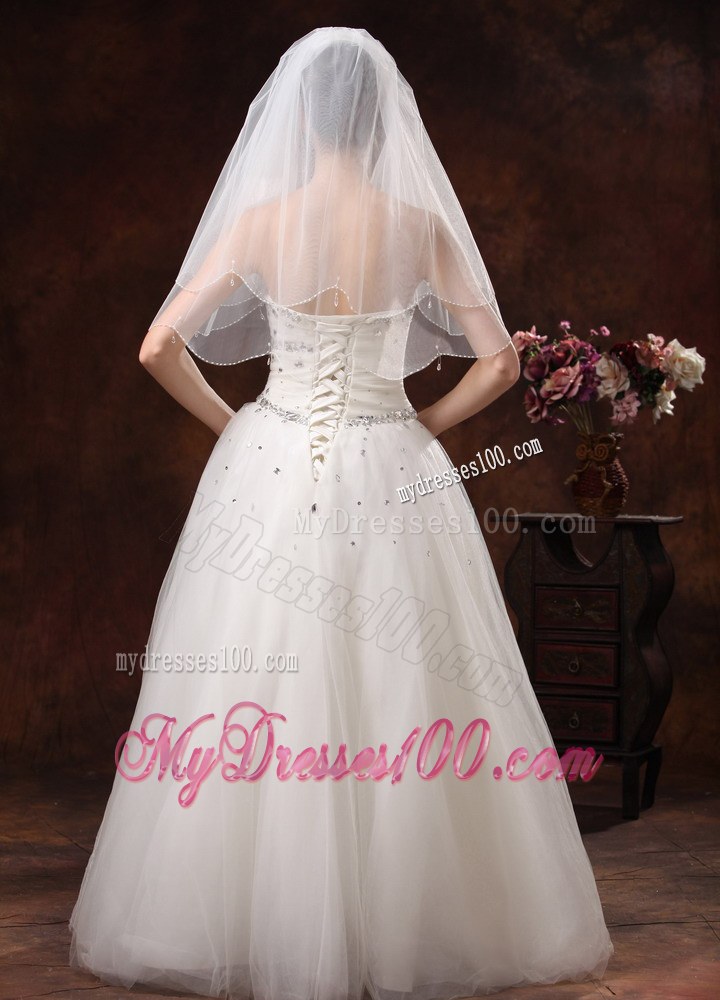 Two-tier Tulle Graceful Wedding Veil