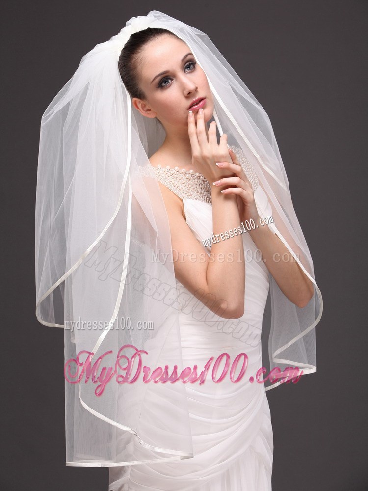 Two-tier Tulle Graceful Wedding Veil