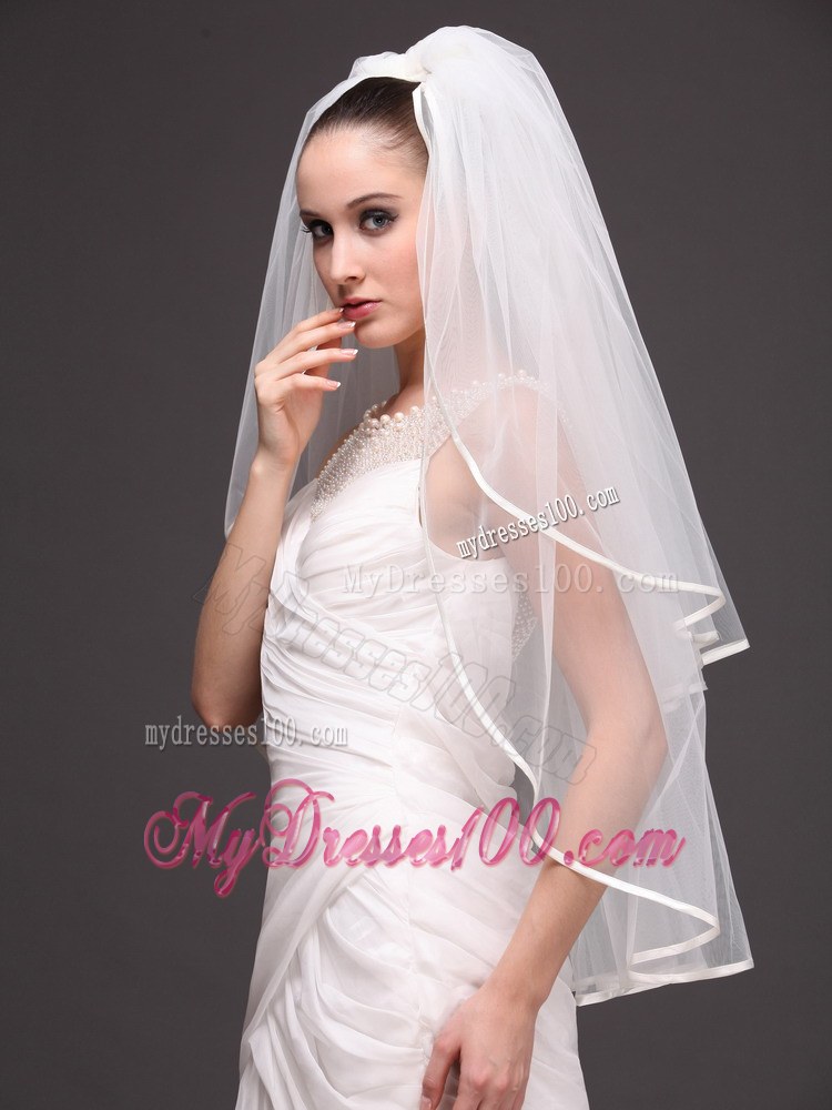 Two-tier Tulle Graceful Wedding Veil
