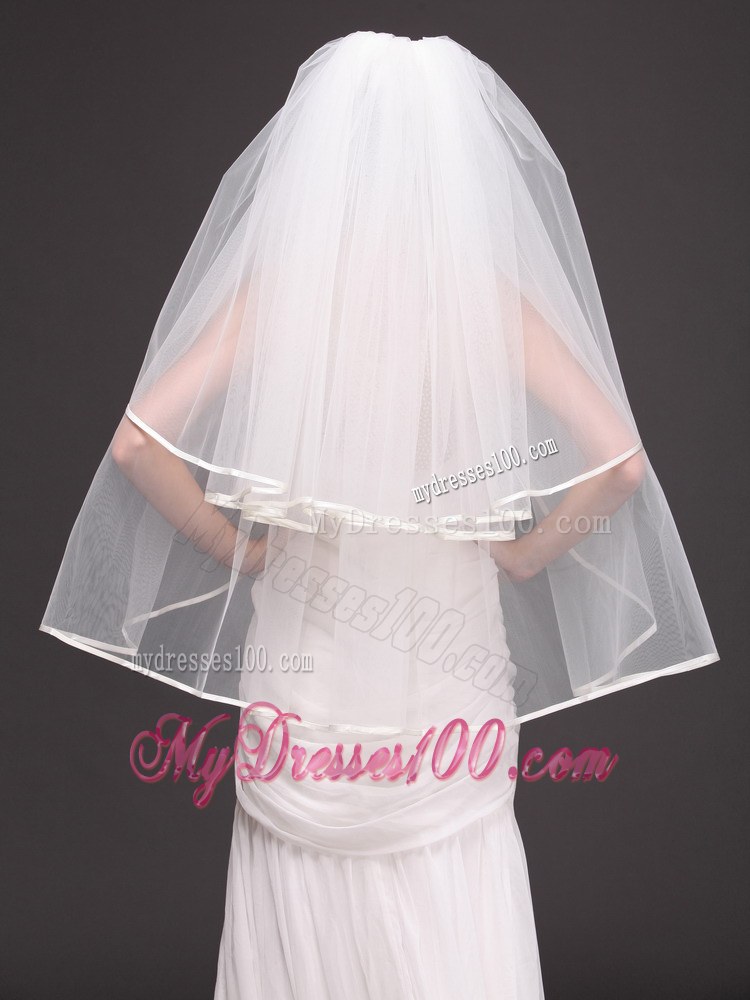 Two-tier Tulle Graceful Wedding Veil