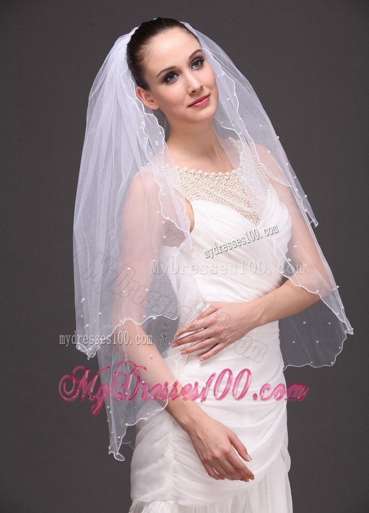 Two-tier Tulle Graceful Wedding Veil