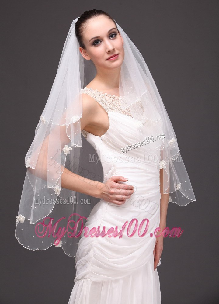 Two-tier Tulle Graceful Wedding Veil