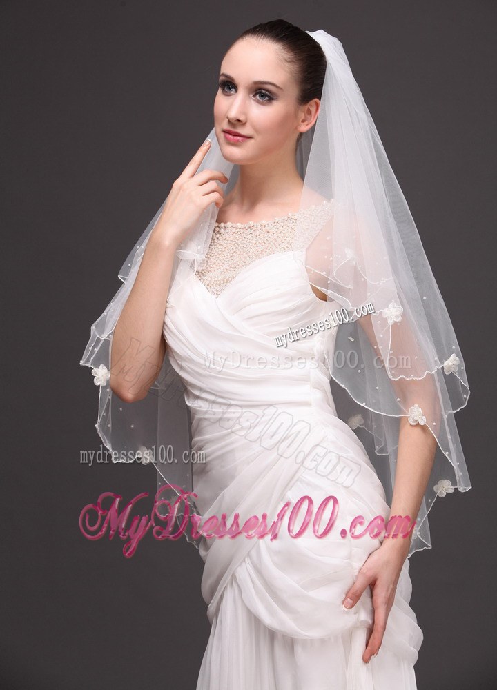 Two-tier Tulle Graceful Wedding Veil