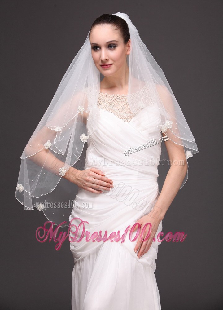 Two-tier Tulle Graceful Wedding Veil