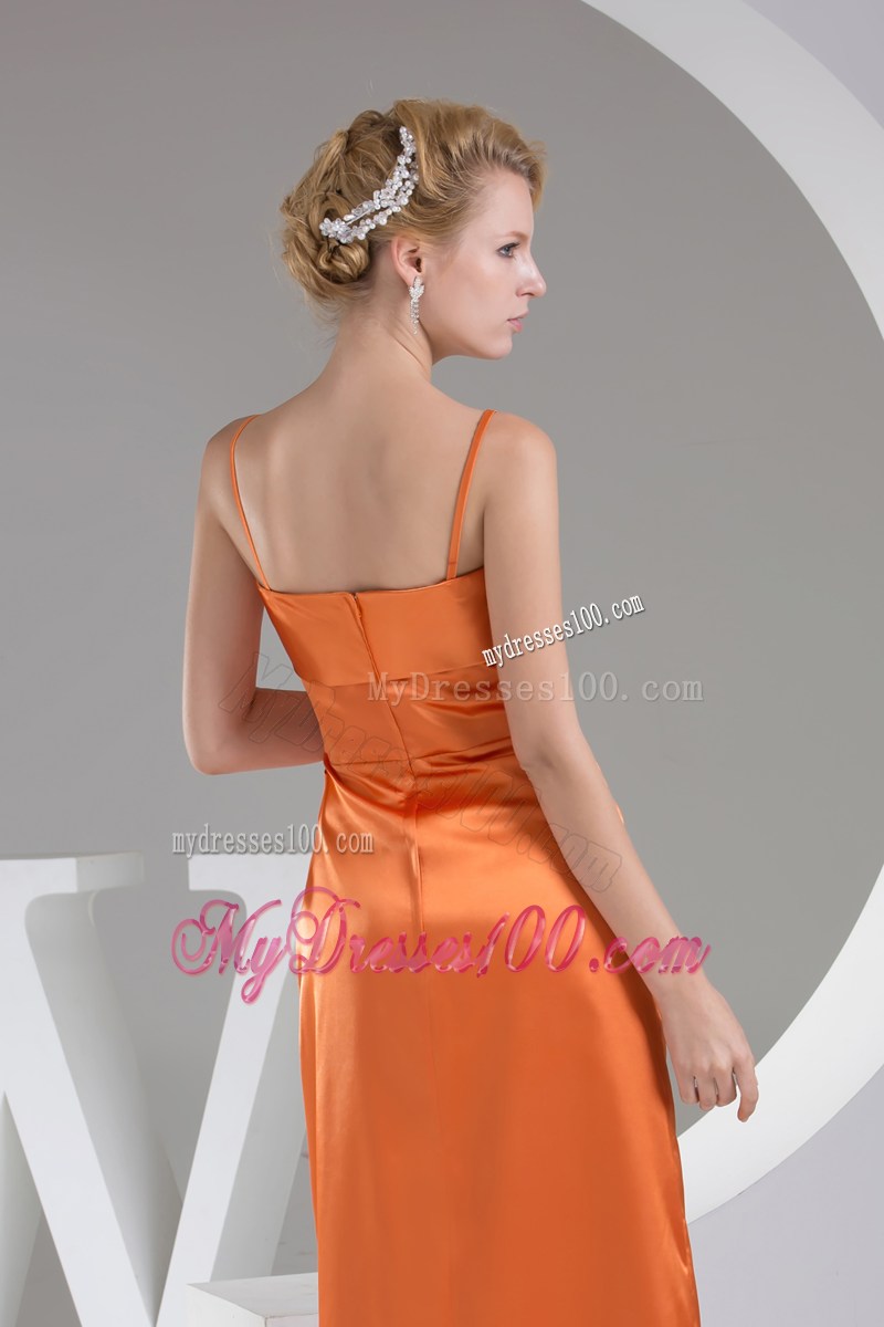 Bowknot Hand Made Flower Straps Brush Train Prom Dress