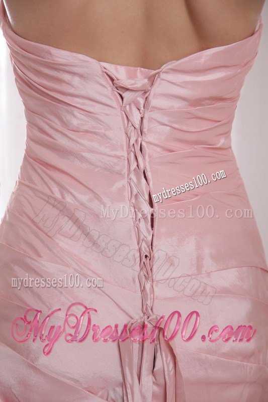 Baby Pink Princess Sweetheart Floor-length Beading 2013 Prom Dress